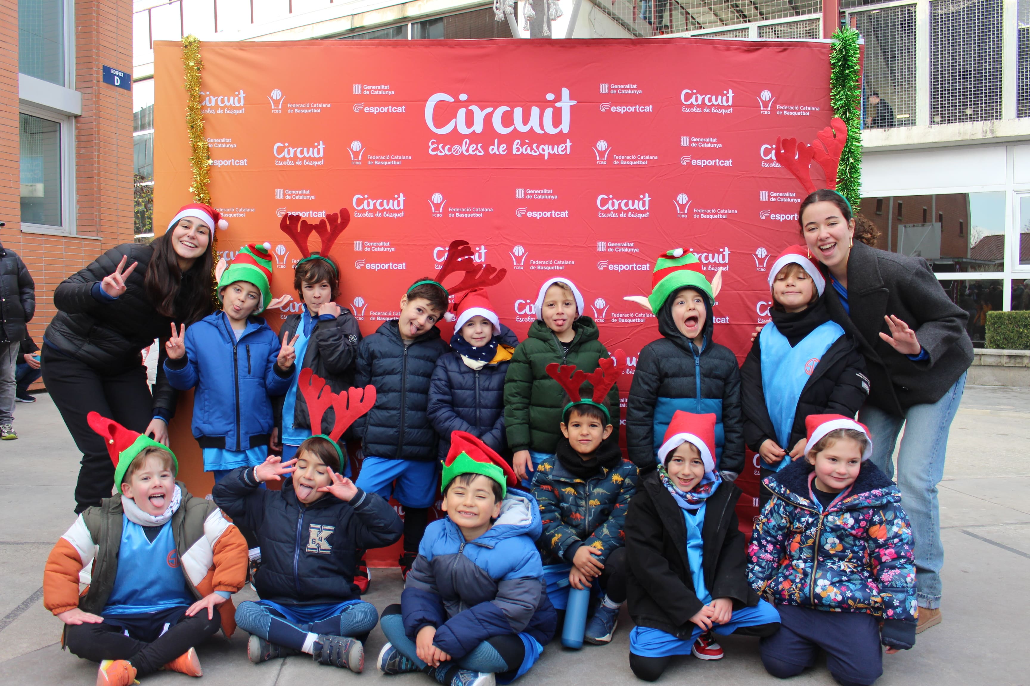 L'Escola Sant Gervasi acull la Trobada de Nadal d'Escoles de Bàsquet de la província de Barcelona