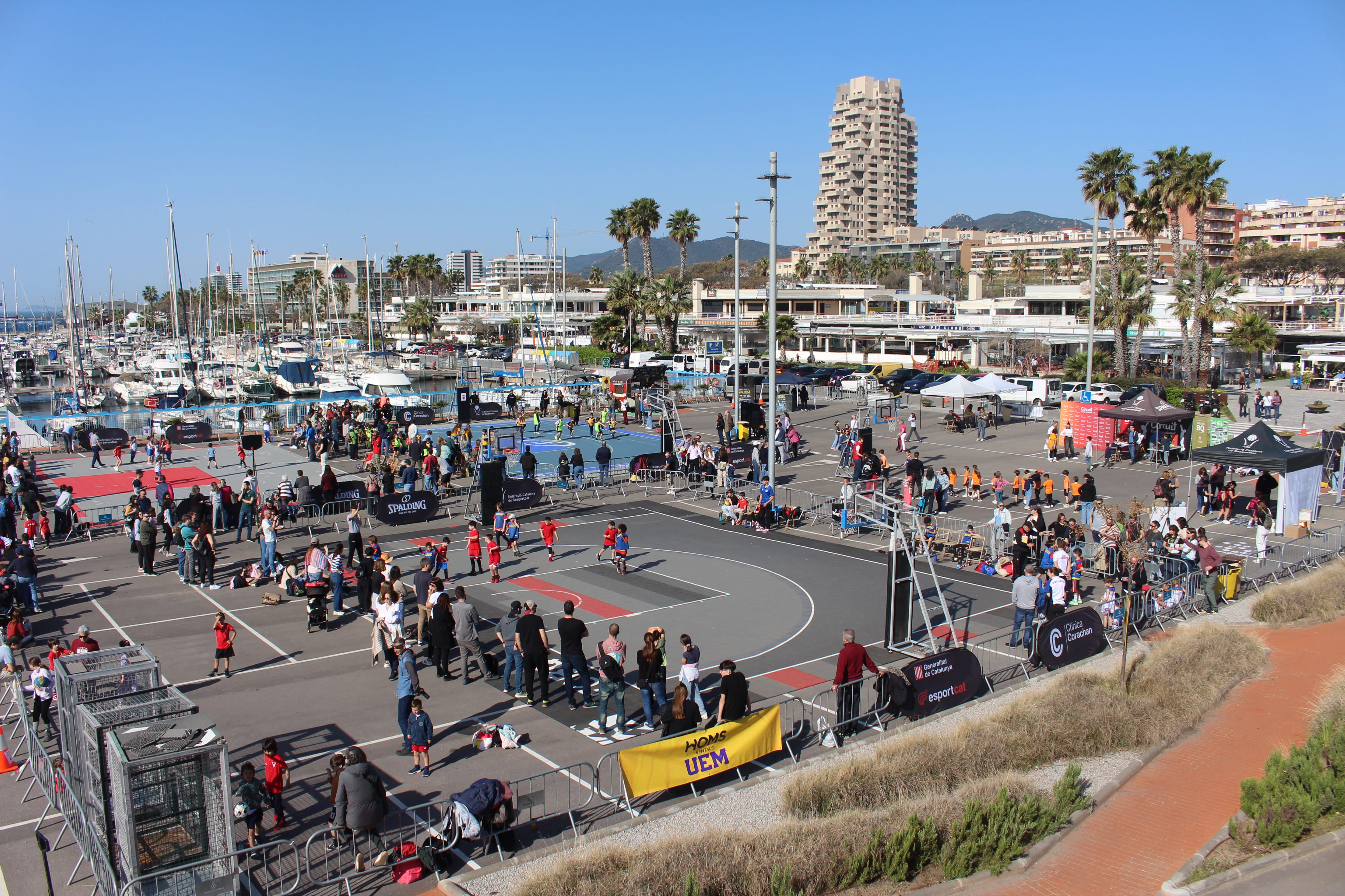 El Port de Mataró acull la sisena Trobada del Circuit d'Escoles de Bàsquet de la província de Barcelona