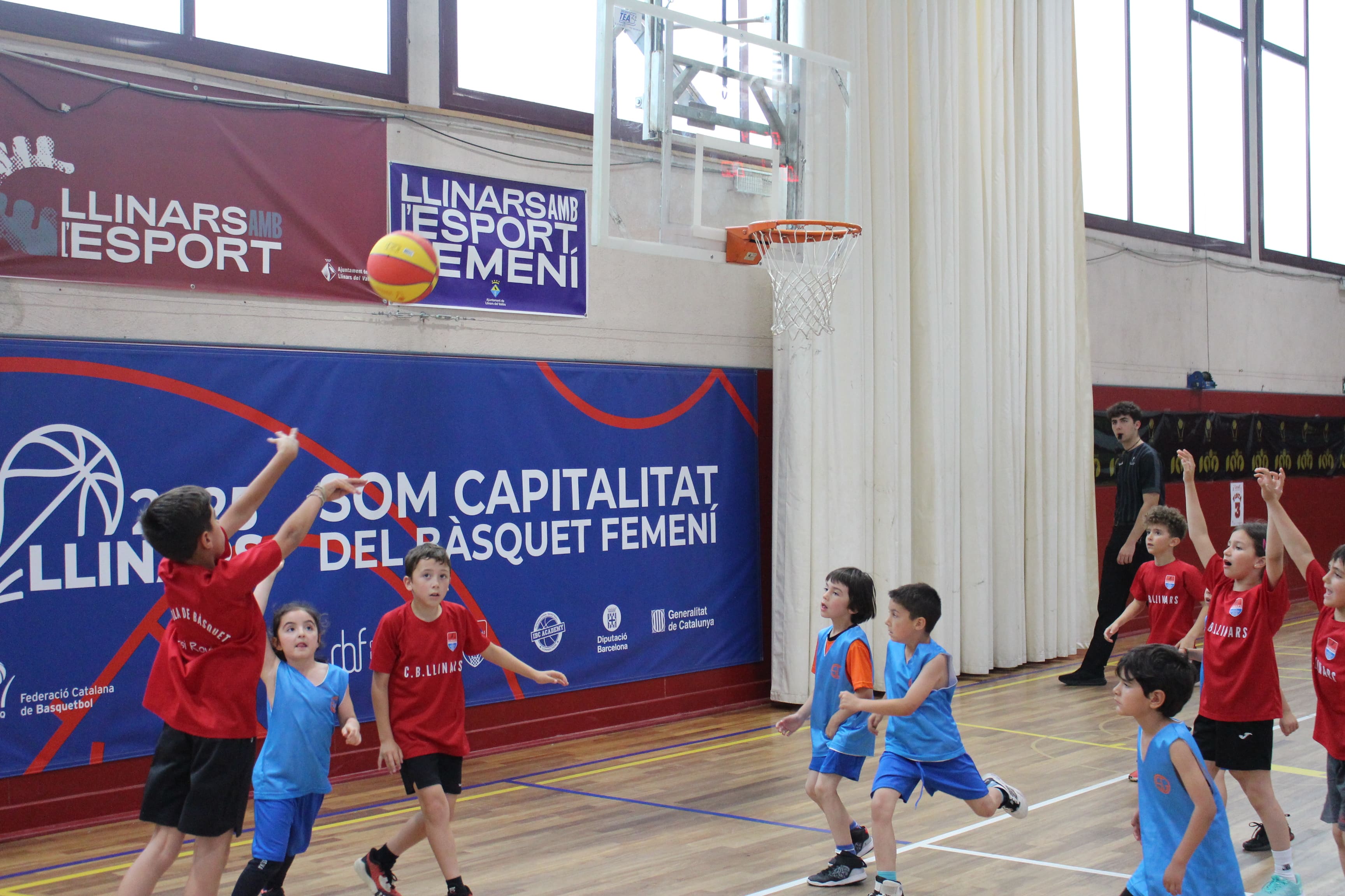 Llinars acull la darrera Trobada del Circuit d'Escoles de Bàsquet de la província de Barcelona